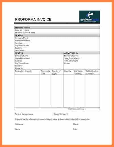 Aneka Contoh Proforma Invoice 61 Tentang Ide Menulis Invoice pada post Contoh Proforma Invoice