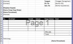 Foto Contoh Faktur Tagihan Excel 69 Bagi Format Invoice Unik pada post Contoh Faktur Tagihan Excel