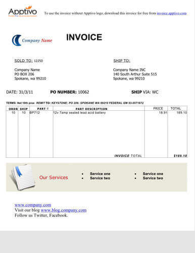 Gambar Contoh Invoice Number 73 Dalam Inspirasi Format Faktur di post Contoh Invoice Number
