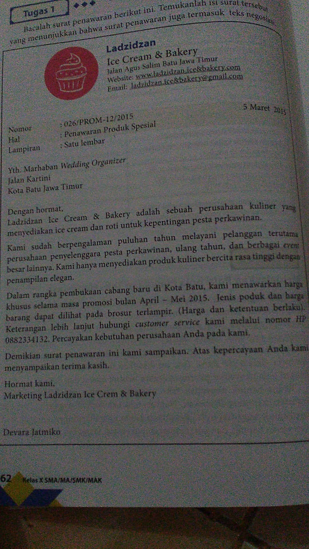 Gambar Contoh Surat Penawaran Bahasa Indonesia Kelas X 86 Guna Membuat Surat Penawaran Unik di post Contoh Surat Penawaran Bahasa Indonesia Kelas X