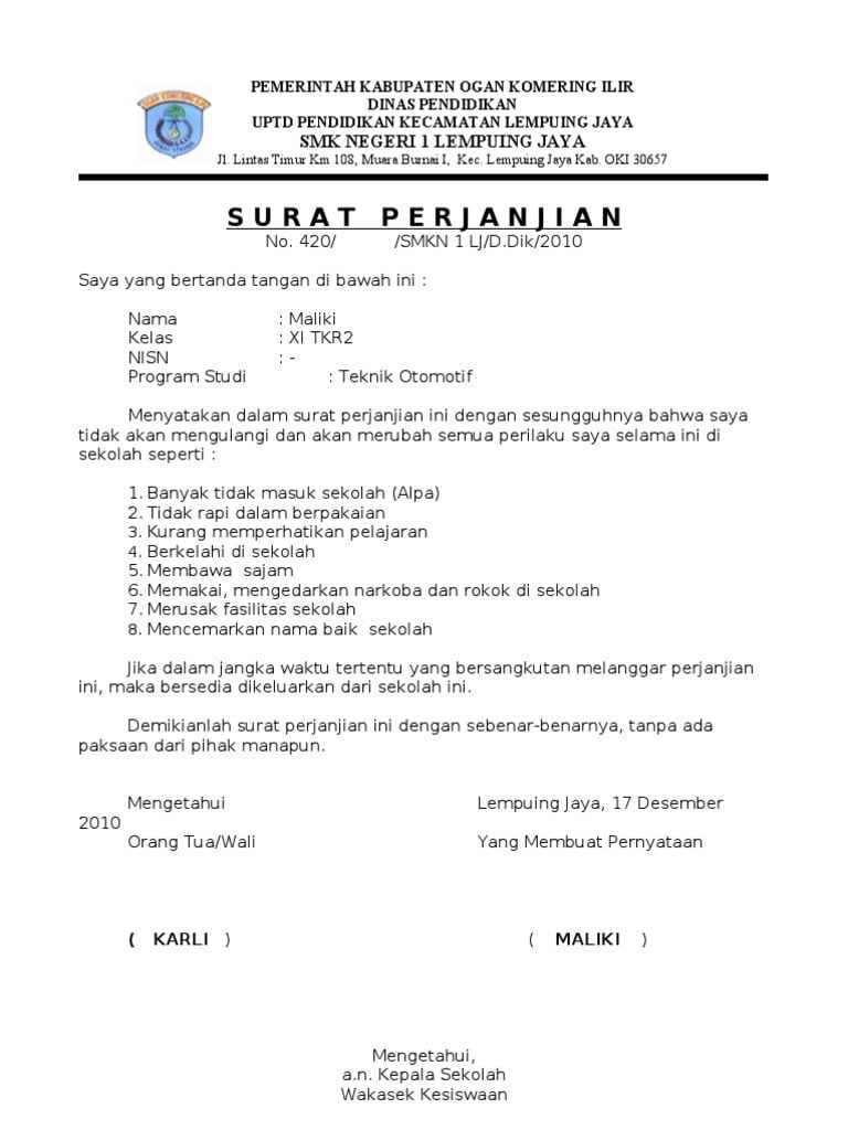 Kreatif Contoh Surat Perjanjian Futsal 32 Untuk Format Surat Perjanjian Unik pada post Contoh Surat Perjanjian Futsal