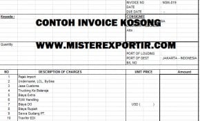 Nice Contoh Invoice Ekspor Impor 64 Di Ide Menulis Invoice pada post Contoh Invoice Ekspor Impor