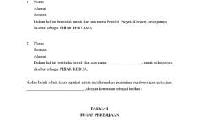 Referensi Contoh Surat Perjanjian Borongan 30 Dalam Ide Format Surat Perjanjian oleh post Contoh Surat Perjanjian Borongan