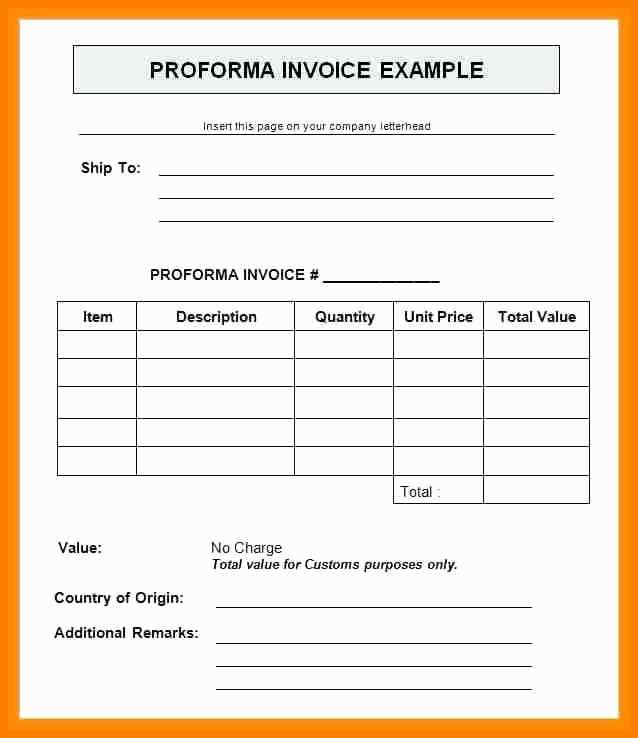 Tebaik Contoh Proforma Invoice 87 Guna Ide Menulis Invoice pada post Contoh Proforma Invoice