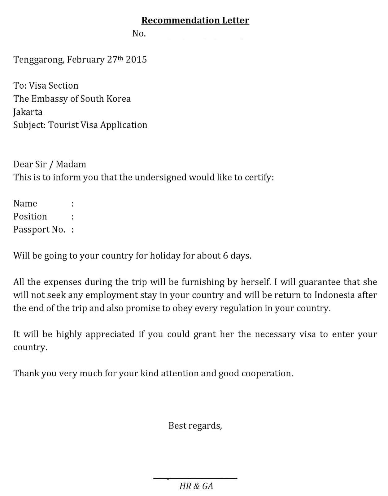 Tebaik Contoh Surat Pernyataan Visa Korea 38 Di Ide Desain Surat Pernyataan oleh post Contoh Surat Pernyataan Visa Korea