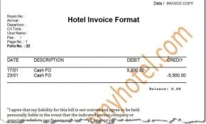 Top Contoh Invoice Guest House 71 Di Format Invoice Unik