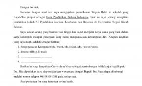 Wow Contoh Surat Lamaran Kerja Bahasa Indonesia 74 Tentang Inspirasi Menulis Surat Lamaran di post Contoh Surat Lamaran Kerja Bahasa Indonesia
