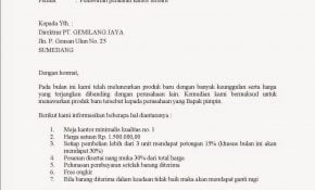 Wow Contoh Surat Penawaran Murni 79 Guna Ide Membuat Surat Penawaran pada post Contoh Surat Penawaran Murni