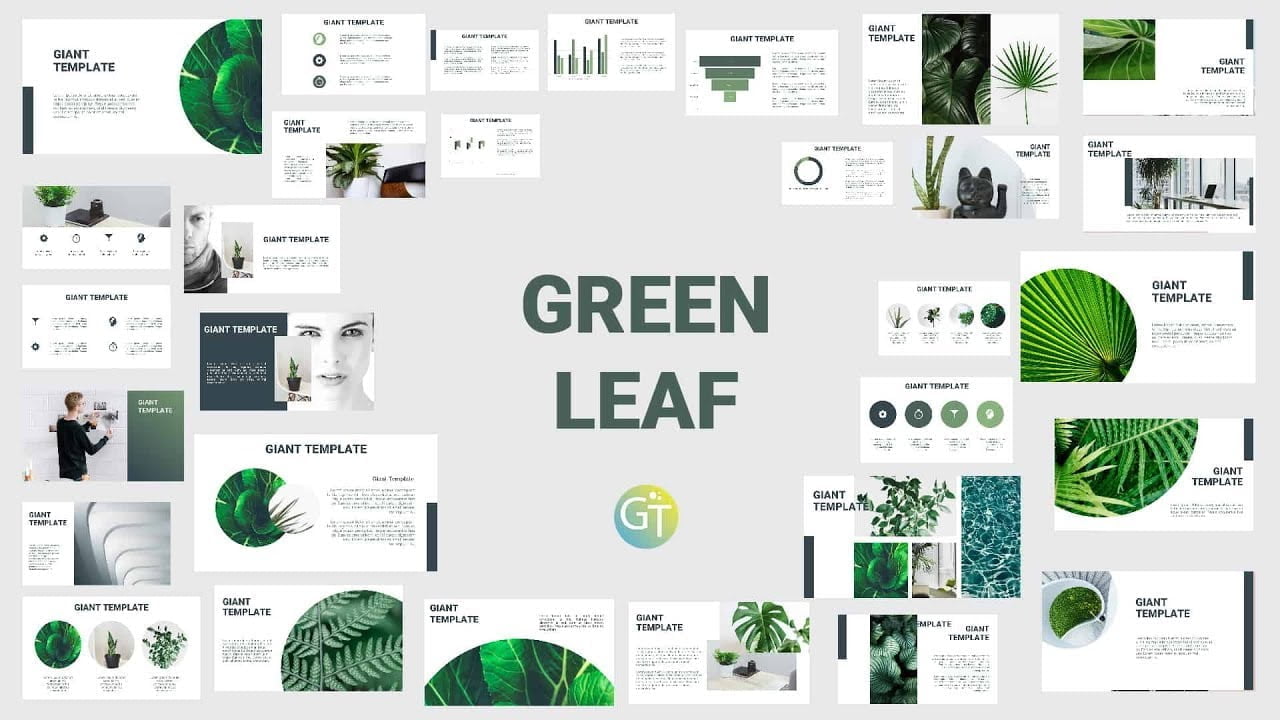 Aneka Template PPT Green Keren Desain Terbaik Dalam Membuat Presentasi dengan Menarik
