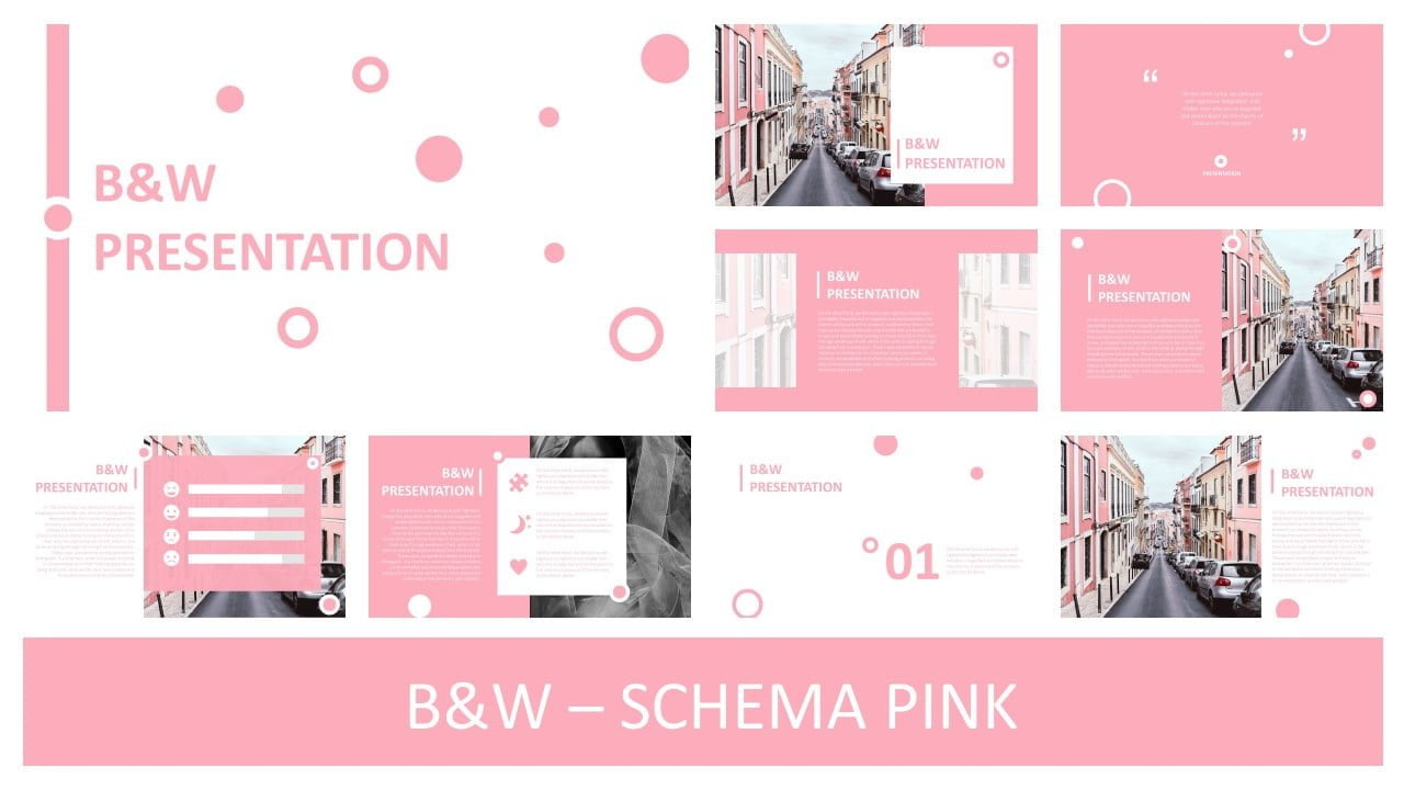 Aneka Template PowerPoint Pink Terupdate Untuk Membuat Presentasi dengan Menarik