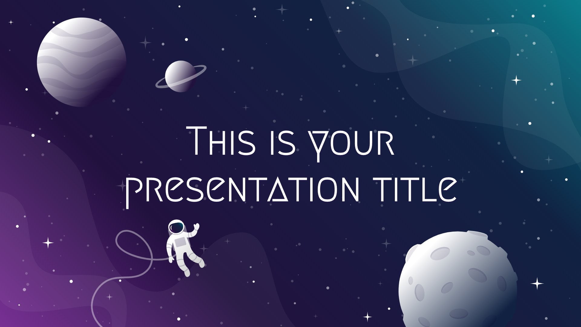 Format Template PowerPoint Space Terupdate Untuk Membuat Presentasi dengan Menarik