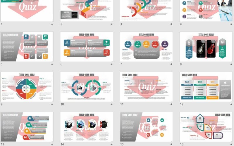 Ide Template PowerPoint Quiz Free Desain Terbaik Dalam Membuat Presentasi dengan Menarik
