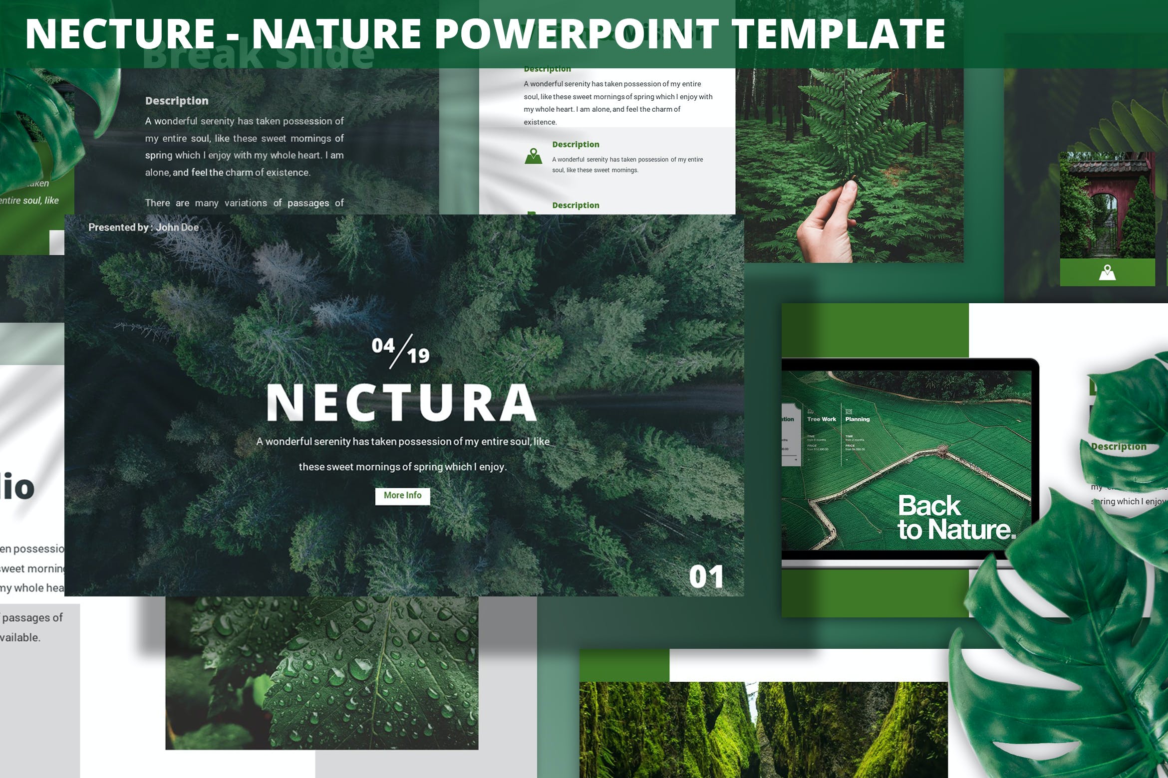 Kumpulan Template PowerPoint Nature Terbaru dan Terlengkap Untuk Membuat Presentasi dengan Menarik