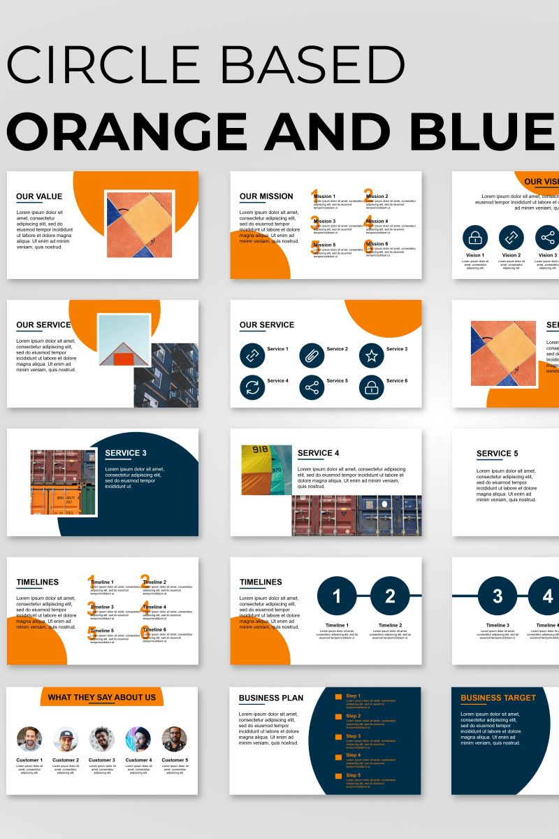 Kumpulan Template PowerPoint Orange Terkini Guna Membuat Presentasi dengan Menarik