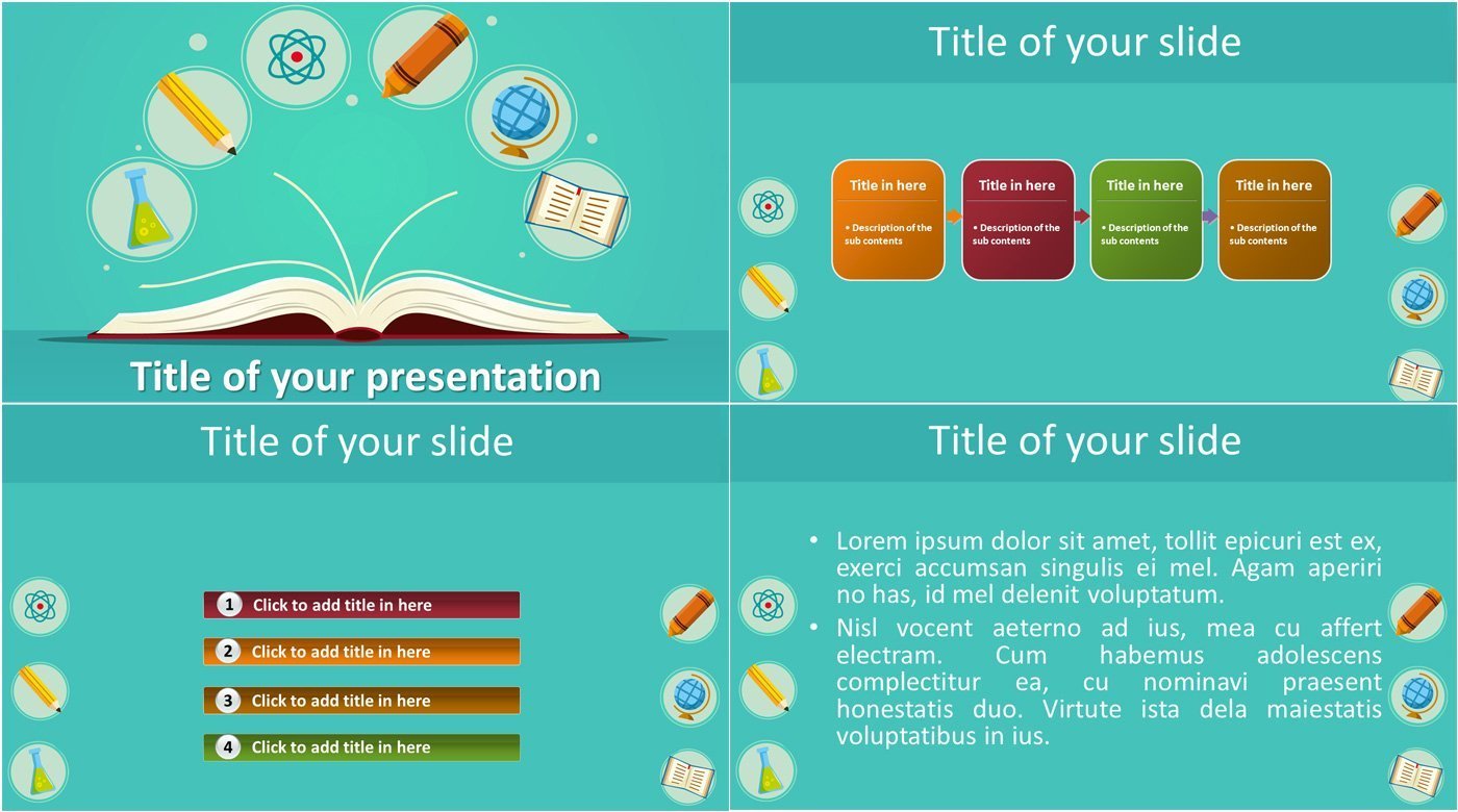 Ragam Template PowerPoint Education Terkini Guna Membuat Presentasi dengan Menarik