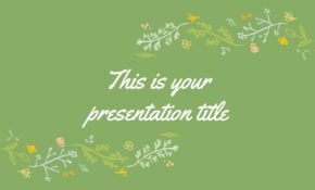 Referensi Template PowerPoint Nature Free Paling Banyak di Pakai Untuk Membuat Presentasi dengan Menarik
