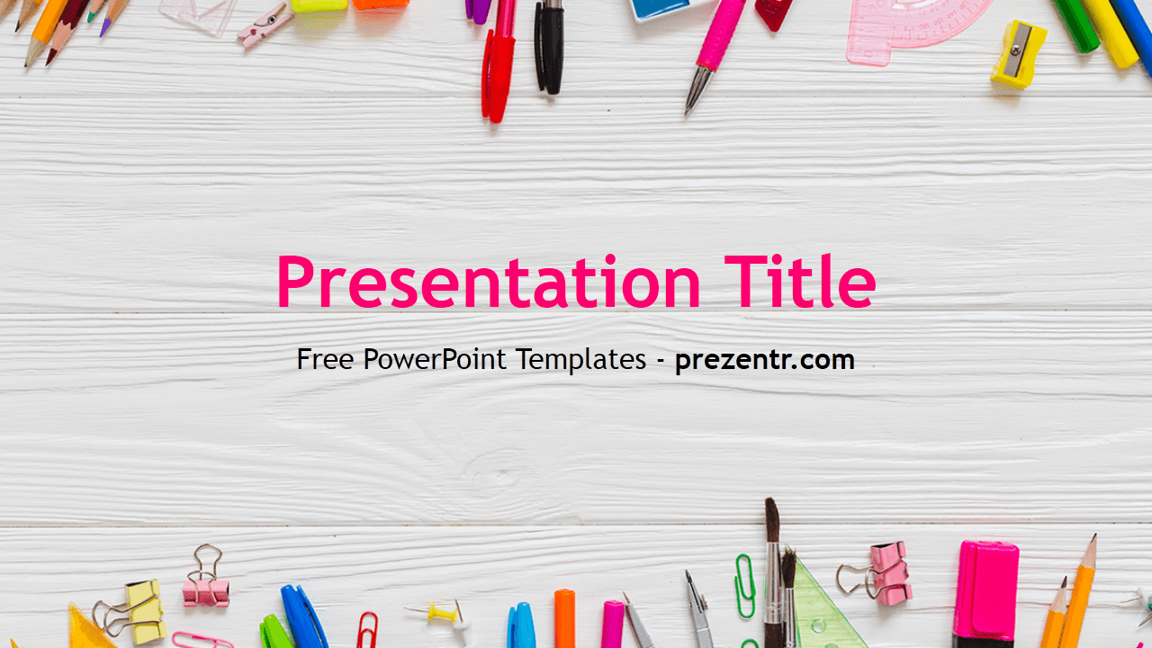 Tampilan Template PowerPoint Education Desain Terbaik Dalam Membuat Presentasi dengan Menarik